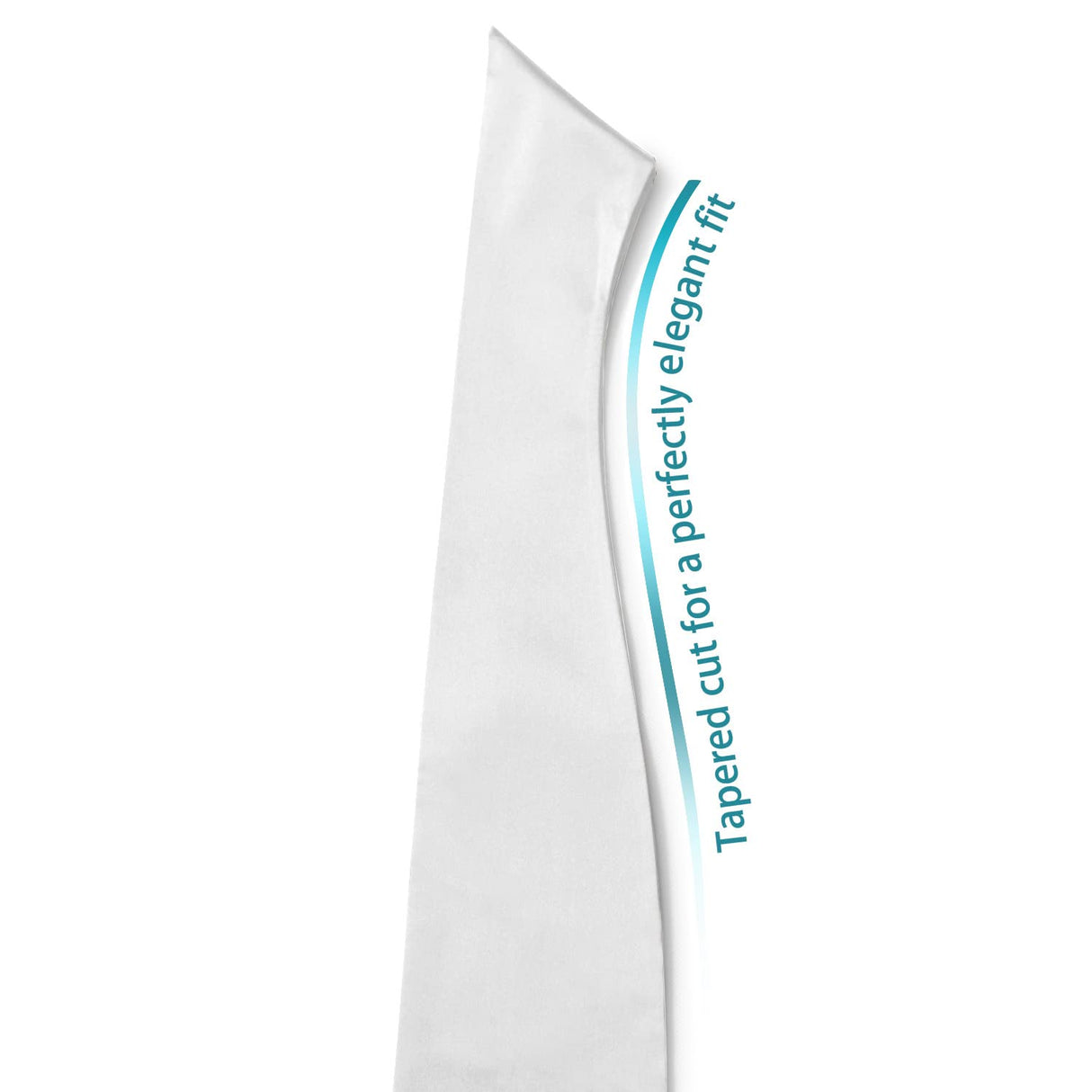 Endea White Graduation Stole - Plain Color, Unisex, 62" Graduation Sash (White) Endea Graduation
