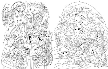 A Million Puppies: Paw-some Pooches to Color (A Million Creatures to Color)