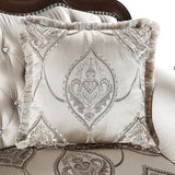 Furniture of America Adelaide Traditional Upholstered Sofa with Rolled Armrests and Button Tufted Back, Wooden Comfortable Couch for Living Room, Office, Bedroom, 2-Seater Loveseat, Dark Cherry/Beige Furniture of America