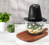 Holstein Housewares Electric Food Chopper – 1.9 QT, 8 Cup, Black, High-Powered Mini Food Processor for Chopping, Dicing & Blending, Compact & Easy to Use for Quick Meal Prep 250W Holstein Housewares