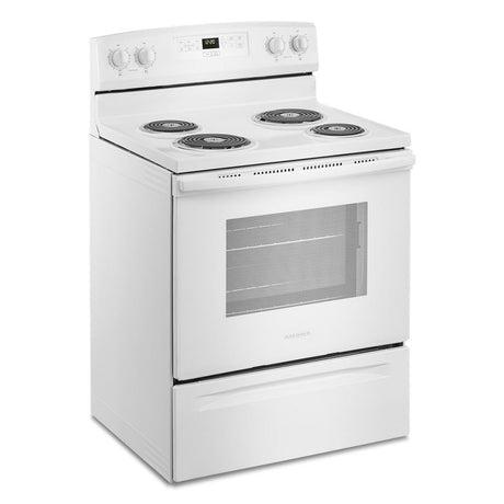 Amana 30 in. 4.8 cu. ft. Electric Range in White AMANA