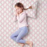 wovenx Kids Organic 100% Viscose Derived from Bamboo Sheet Set | Twin or Full Size Fitted Bed Sheets | Oeko-Tex Certified | Cute Toddler Bedding for Girls & Boys Rainbow Full wovenx