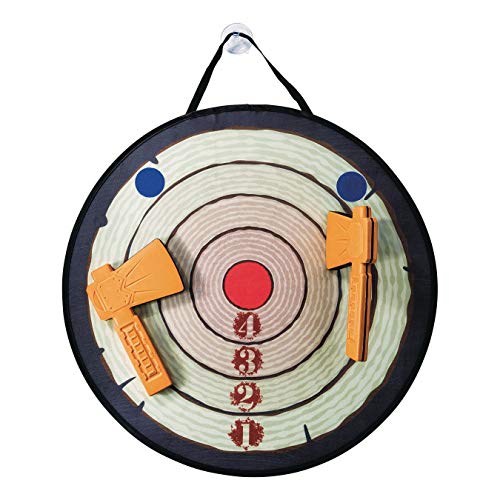 Toysmith Warrior's Mark Indoor/Outdoor Foam Axe Throwing Game - Winner Creative Child Magazine 2019 Toy of The Year - for Girls & Boys Ages 6+ Toysmith
