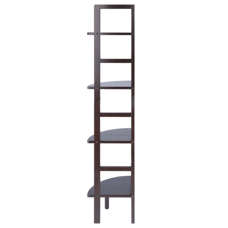 Winsome Wood Aiden Corner Baker's Rack - Coffee Winsome