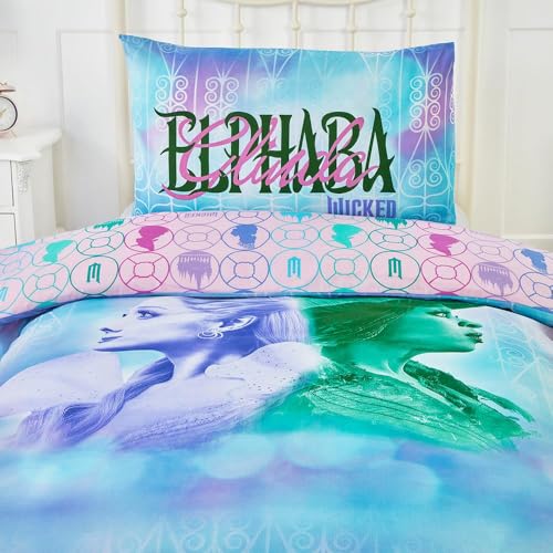 dreamtex Wicked 2 for Good Single Duvet Cover and Pillowcase Bedding Set (SP1-WIC-FOR-12) dreamtex