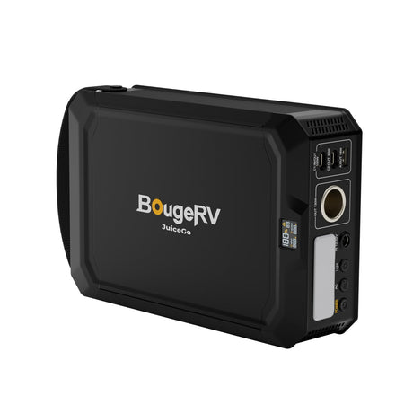 BougeRV 240Wh Portable Power Station, Solar Generator with AC outlet, JuiceGo LiFePO4 Generators for Emergency Power Supply, Camping, Travel, Home Backup, and RV BougeRV