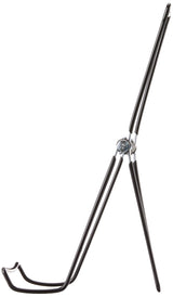 Gibson Holders 6AC 3-Wire Display Stand with Deep Edge, Black, 12-Pack Gibson