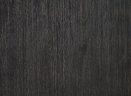 Signature Design by Ashley Tyler Creek Farmhouse 24.38" Counter Height Upholstered Barstool, Set of 2, Almost Black Signature Design by Ashley