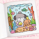 Cozy Cuties: Coloring Book for Adults and Kids (Cozy Spaces Coloring) WoodArtSupply