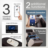 iBooMas Massage Chair, 2026 SL-Track Zero Gravity Shiatu Massage Chairs Full Body and Recliner, 12 Modes, Body Scan, APP, Foot Rollers, Heat, Airbags, Bluetooth, Thai Stretch(Brown) iBooMas