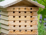 Wildlife World Interactive Wooden Bee House - Pollinator Bee Management System Wildlife World