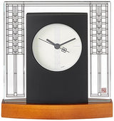 Bulova B7750 Glasner House Frank Lloyd Wright Clock, Light Cherry Stain Bulova