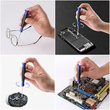 WORKPRO 10-Piece Precision Screwdriver Set with Pouch, Phillips, Slotted, Torx Star, Magnetic Screwdriver Repair Tool Kit, Non-Slip Grip, for Eyeglass, Watch, Computer, Laptop, Phone WORKPRO