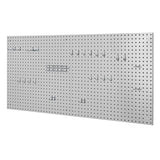 Seville Classics UltraHD® 2-Piece Pegboard Set w/ 23 Piece Hook Assortment, 24" W x 24" D, Granite Seville Classics