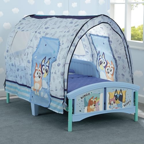 Delta Children – Bluey Plastic Toddler Bed with Tent
