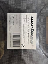 CARTMAN 39 Piece Tool Set General Household Hand Kit with Plastic Toolbox Storage Case Orange CARTMAN