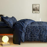 Wake In Cloud - Constellation Duvet Cover Set, Space Witchy Star Celestial Galaxy Astrology for Teen Kids Boys Girls, Soft Lightweight Bedding, 3-Piece, Navy Blue, Twin/Twin XL Size Wake In Cloud