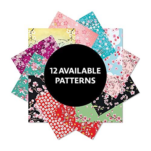 Origami Paper 500 sheets Cherry Blossoms 6" (15 cm): Tuttle Origami Paper: Double-Sided Origami Sheets Printed with 12 Different Patterns (Instructions for 6 Projects Included) - WoodArtSupply