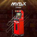 NEOGEO MVSX Arcade and Base with 50 Pre-Loaded SNK Retro Games, 17" Screen Home Entertainment Arcade UNICO