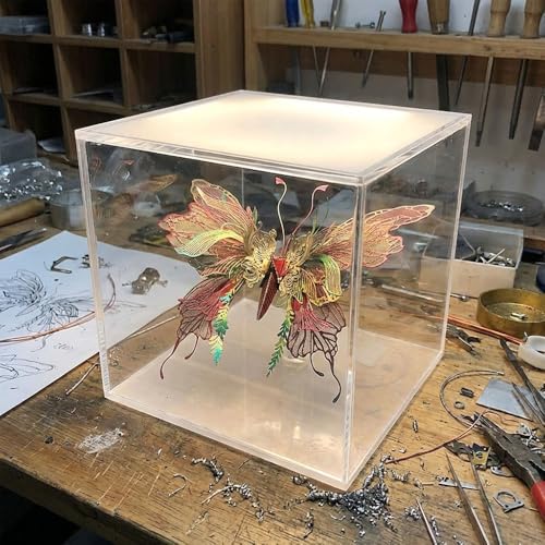 3D Metal Butterfly Model Kit, DIY Assembly Puzzle, Stainless Steel, Colorful Design, Advanced Difficulty, Ages 14+