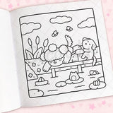 Cozy Cuties: Coloring Book for Adults and Kids (Cozy Spaces Coloring) WoodArtSupply