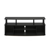 Furinno Jaya Large Entertainment Center Hold up to 55-in TV, Inches, Blackwood Furinno