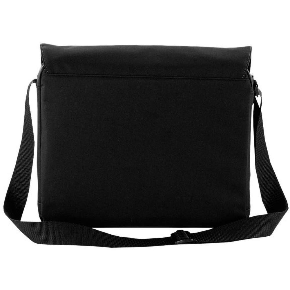 BagBase Sublimation Messenger Bag (9 Liters) (One Size) (Black) BagBase