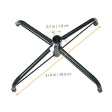 Anneome Christmas Tree Base Rotating Tripod Adjustable Stand Greenery Decor Metal Christmas Tree Stand Christmas Tree Stand for Artificial Trees Christmas Tree Rotating Base Green Fold 30cm Anneome