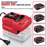 ASUNT 1701C-B 20V Battery Charger Replacement for Bauer 20V Hyper.max Lithium Ion Battery Compact Mini Charger(Battery Not Included) ASUNT