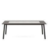 Tribesigns 6.56 FT Conference Table, 78.74-Inch Large Meeting Table for 8-10 People, Rectangle Office Conference Room Table, Business Seminar Table for Office Meeting Conference Room Tribesigns