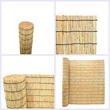Mininfa Natural Reed Fencing, Eco-Friendly Reed Fence, 4 feet High x 13 feet Long, Reed Screen for Garden, Privacy Mininfa