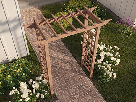 vita Carolina 57 inchW x 88 inchH Composite Vinyl Arbor Vita