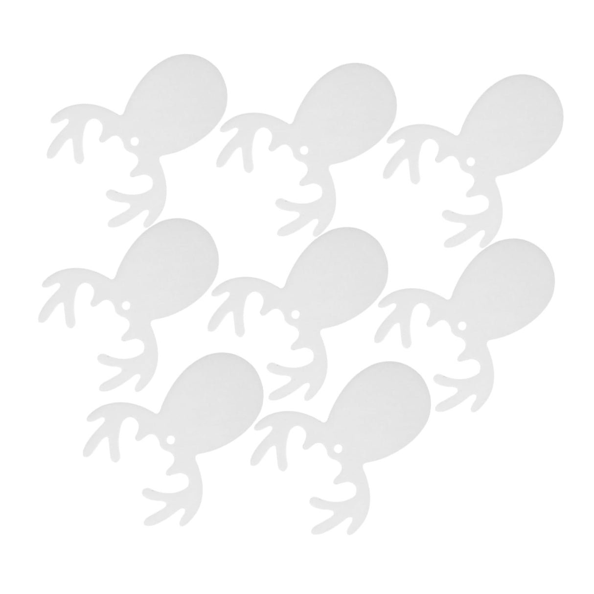 COLLBATH 8pcs Perfume Car Diffuser Accessory Car Diffuser Replacements DIY Car Air Freshener DIY Sublimation Blanks Felt Car Air Freshener Pads Air Freshener Car COLLBATH