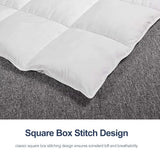 ACCURATEX Duvet Insert Super Queen Comforter 98x98- Fluffy Down Alternative Fill Hotel Collection Comforter,Lightweight Soft All Season Duvet Insert with Corner Tabs - Machine Washable,White ACCURATEX