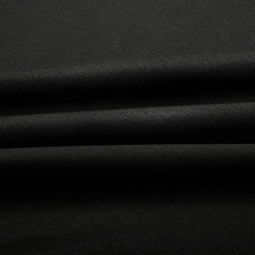 Sfoothome Queen Sheets Set - Black Hotel Luxury 4-Piece Bed Set, Extra Deep Pocket, 1800 Series Bedding Set, Wrinkle & Fade Resistant, Sheet & Pillow Case Set (Queen, Black) Sfoothome