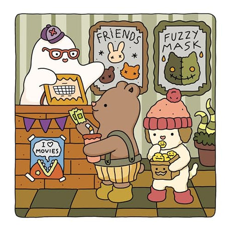 Spooky Fuzzy: Cute Creepy Coloring Book for Adults and Teens for Relaxation (Fuzzy Friends Coloring) Vivi Tinta