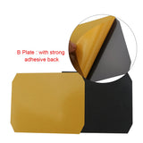 FYSETC 3D Printer Upgrade Magletic Build Surface 160X130 mm/ 6.2X5.1inch 2 in 1 Flexible Hotbed Build Plate with Adhesive Backing for Monopri Select Mini V2/ V1/ Pro/V3/ Malyan M200 FYSETC