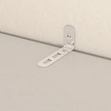 MOUMON 4 Shutter Door Wardrobe Armoire Closet with Shelves and Drawers, Armoire Wardrobe Closet with 2 Hanging Rods, for Bedroom White (59”W x 19”D x 70.9”H) MOUMON