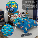 Paw Patrol Kids Bedding Super Soft Comforter and Sheet Set with Sham, 5 Piece Twin Size, (100% Officially Licensed Nickelodeon Product) By Franco Franco