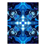 TZTTZT Diamond Art Kits for Adults - Blue Abstract Kaleidoscope Design Diamond Painting Kits for Adults Beginner, Frameless Diamond Painting Craft for Home Wall Decor TZTTZT