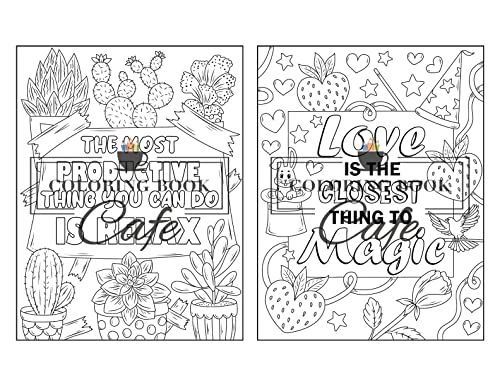 100 Inspirational Quotes Coloring Book for Adults: 100 Motivational Quotes, Positive Affirmations and Inspirational Phrases for Stress Relief and Relaxation