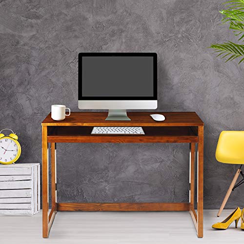 Casual Home Folding Desk with Pull-Out & USB Ports Casual Home