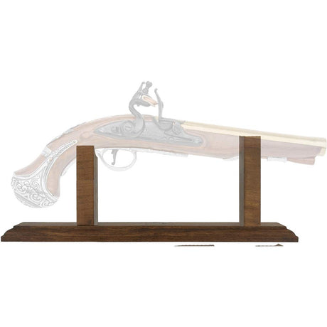 Denix Wooden Pistol Stand for Flintlock Pistol Denix