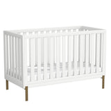 Delta Children Hendrix 4-in-1 Convertible Crib, Bianca White/Bronze Delta Children