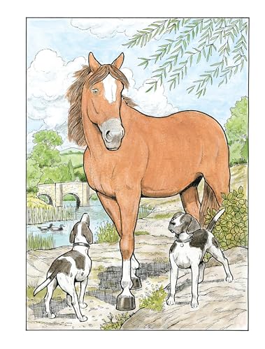 Adult Coloring Great Horses Coloring Book (Adult Coloring Books: Animals)