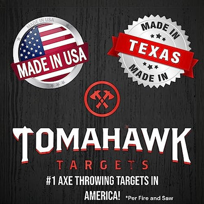 Generic Leaning Axe and Knife Throwing Target - Tomahawk Targets