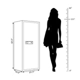 KAER 8-12 Gun safes,Rifle Safe,Gun Safes for Home Rifle and Pistols, Long Gun Safe for Rifle Shotgun for Home,Quick Access Rifle Safes,Adjustable Shelves KAER