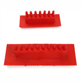 4 Pieces Wood Graining Tool,Wood Grain Tool, Rubber Wood Pattern Graining Knurling Tool On All Surfaces HUIKANGSHENG