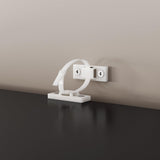 GarveeHome 5-Tier Bookshelf, 70 Inch Tall Bookcase with 2 Doors and 1 Drawer, Modern Pantry Sideboard with Adjustable Shelf, Wooden Storage Cabinet for Living Room, Study, Home Office, Black GarveeHome