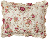 Greenland Home Antique Rose Full/Queen Quilt Set, Ecru Greenland Home Fashions
